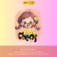 Bộ Hình In, Ủi Nhiệt Sticker Cartoon Girl 05 - CP8 PET Sticker