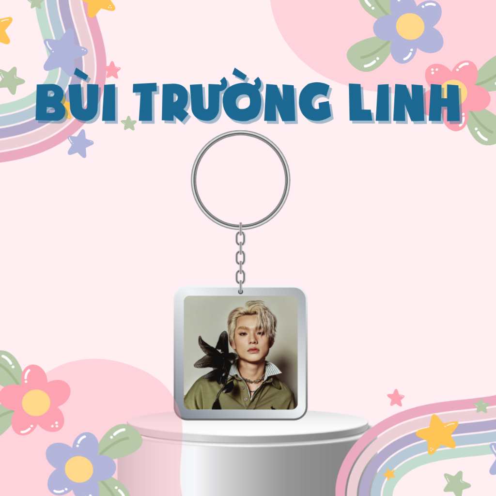 Móc khoá nhựa/Keyring ca sĩ Bùi Trường Linh - Anh trai say Hi