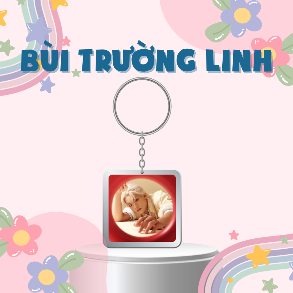Móc khoá nhựa/Keyring ca sĩ Bùi Trường Linh - Anh trai say Hi