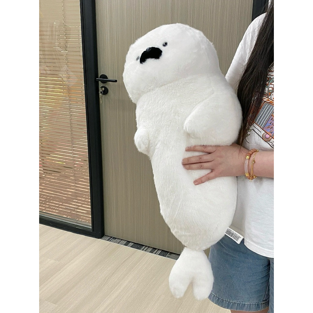 Gấu Thú Bông Hải Cẩu Rái Cá Sư Tử Biển Đầu Trọc Quà Tặng Độc Đáo Lông Xù Siêu Mềm Mịn Siêu Dễ Thương