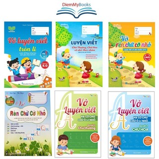 Sách- Vở Luyện Viết Rèn Chữ Thường, Chữ Hoa, Cỡ Chữ Nhỏ Dành Cho Học Sinh Tiểu Học,Luyện Viết Chữ Đẹp