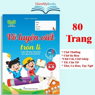 Sách- Vở Luyện Viết Rèn Chữ Thường, Chữ Hoa, Cỡ Chữ Nhỏ Dành Cho Học Sinh Tiểu Học,Luyện Viết Chữ Đẹp