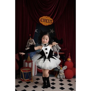 Set Halloween Bé Gái { Bao Gồm Váy + Găng Tay + Đeo Cổ } Chính Chủ Laci Kids