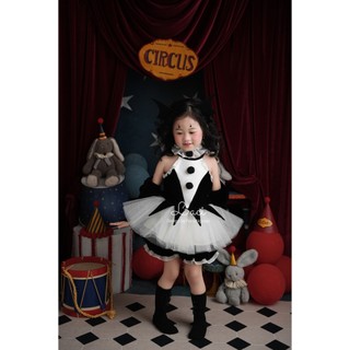 Set Halloween Bé Gái { Bao Gồm Váy + Găng Tay + Đeo Cổ } Chính Chủ Laci Kids