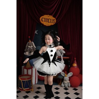 Set Halloween Bé Gái { Bao Gồm Váy + Găng Tay + Đeo Cổ } Chính Chủ Laci Kids