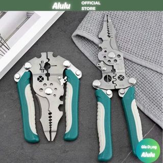 Kìm Tuốt Dây Điện Gấp Gọn Đa Năng Thế Hệ Mới Kìm Tuốt Dây Đa Năng Thiết Kế Ròng Rọc Siết Vít Và Quấn Dây