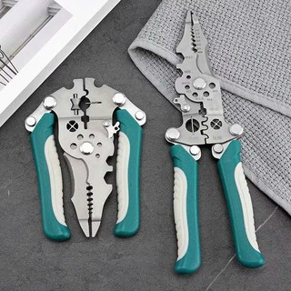 Kìm Tuốt Dây Điện Gấp Gọn Đa Năng Thế Hệ Mới Kìm Tuốt Dây Đa Năng Thiết Kế Ròng Rọc Siết Vít Và Quấn Dây