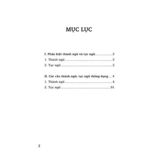 Sách - Thành Ngữ Tục Ngữ Việt Nam