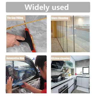 Cây Gạt Nước Silicone Đa Năng | Gạt Kính Nhà Tắm, Gạt Kính Ô Tô, Cây Lau Kính Chống Trầy Cao Cấp