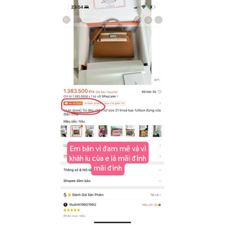 Túi xách nữ size 21