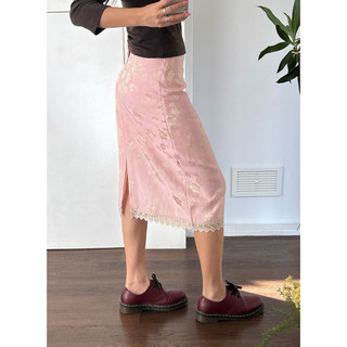 Chân váy hoạ tiết Hàn Quốc “Jacquard Sunset Skirt – Seoul”