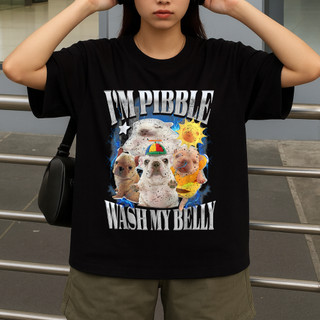 Áo Thun In Hình Meme Chó Hài Hước, Áo Thun Oversize Vui Nhộn, Premium Cotton 4 Chiều Nam Nữ