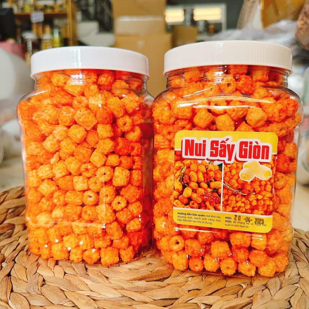 NUI SEN PHÔ MAI BƠ CAY sấy giòn siêu ngon - Hộp Vuông 450GR