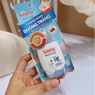 Sữa Chống Nắng Sunplay Whitening UV SPF 50 Dưỡng Da Trắng Mịn (30g)
