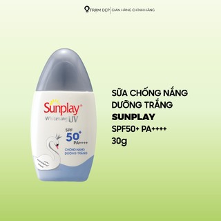 Sữa Chống Nắng Sunplay Whitening UV SPF 50 Dưỡng Da Trắng Mịn (30g)