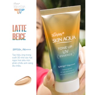 Kem Chống Nắng Nâng Tông Sunplay Skin Aqua Tone Up UV Latte Beige SPF 50+ PA++++ 50g
