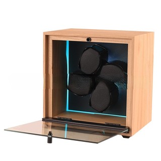 Hộp Đựng Đồng Hồ Cơ 4 Xoay Chính Hãng Cao Cấp - Hộp Lắc Lên Cót Đồng Hồ Winder Watch [BH 2 NĂM]