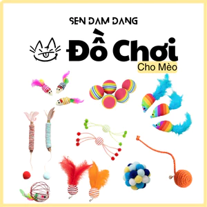 Đồ Chơi Tổng Hợp Cho Mèo Giải Trí