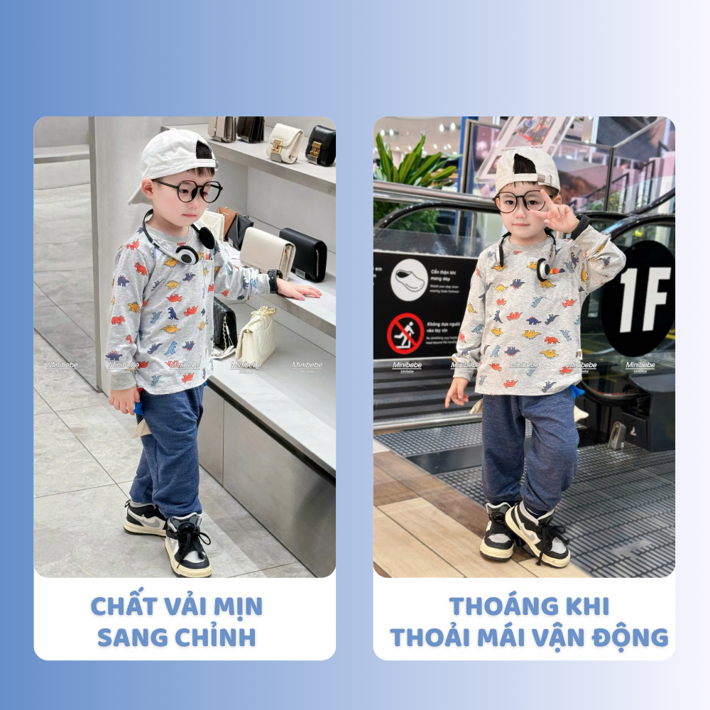 [À ƠI SHOP] Q16- bộ dài nhiều khủng long tí hon- a210.363