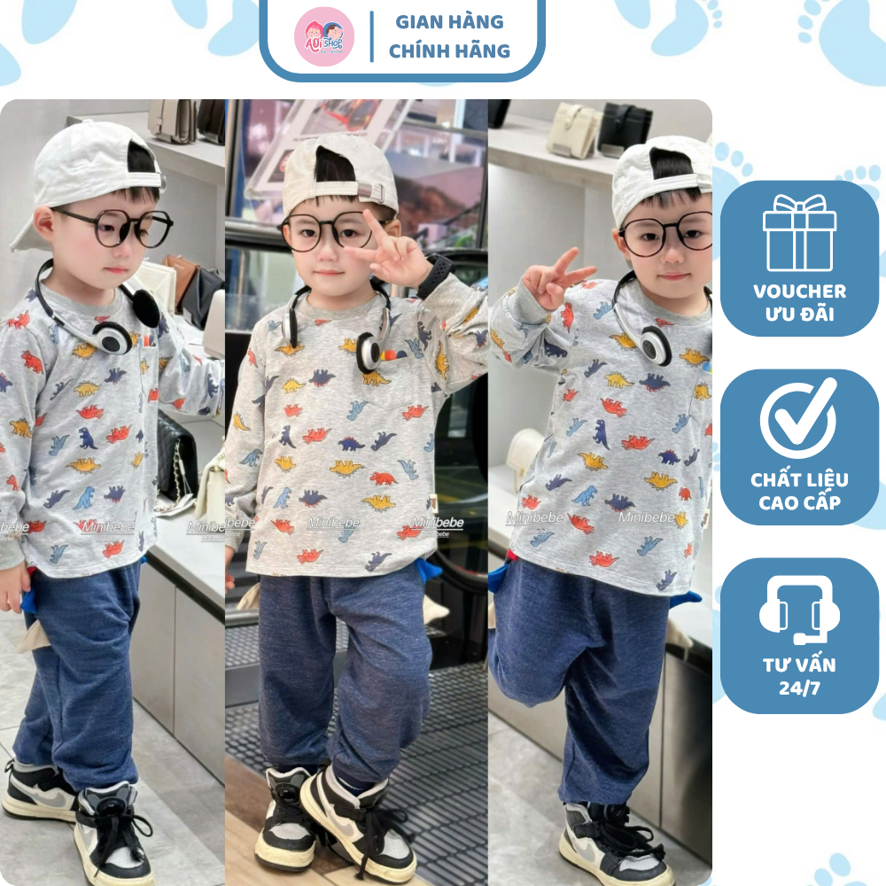 [À ƠI SHOP] Q16- bộ dài nhiều khủng long tí hon- a210.363