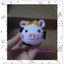 Móc khóa bò sữa - handmade len - amigurumi - crochet