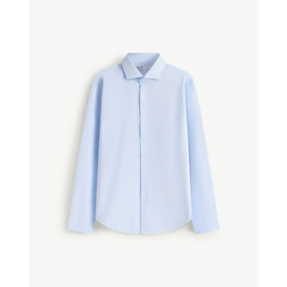 Áo Sơ Mi Nam Dài Tay Cotton Fitted Tôn Dáng - ROUTINE 10F25SHL011