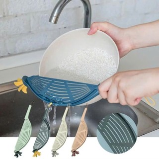 LỌC NƯỚC SẠCH VÀ RỬA TRÁI CÂY RAU CỦ DỄ DÀNG - Cây Chặn Nước Vo Gạo Tiện Lợi,Dụng Cụ Gạn Nước Vo Gạo Chống Tràn
