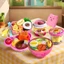Đồ Chơi Hình Bánh Pudding Bát Mì Caramen Kem Ốc Quế Gà Rán Hambuger Cookies Cho Bé BỐ KHỦNG LONG