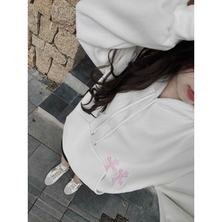 Áo Hoodie Khoác Nỉ Bông Thêu Hoạ Tiết Dày Dặn Mũ Bản To Form Dáng Rộng Dấu Quần , Áo Khoác Nỉ Bông Thời Trang Nam Nữ