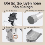 Máy leo cầu thang tại nhà, máy leo núi, máy chạy bộ leo núi, có thể gập lại, màn hình LED, đốt cháy mỡ hiệu quả — ảnh 7