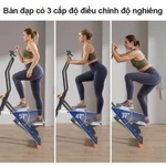 Máy leo cầu thang tại nhà, máy leo núi, máy chạy bộ leo núi, có thể gập lại, màn hình LED, đốt cháy mỡ hiệu quả — ảnh 6