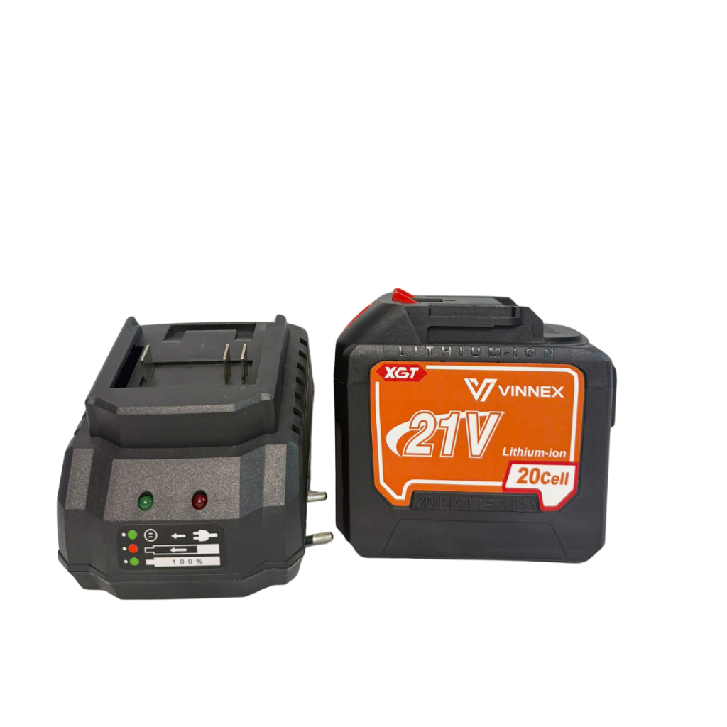 Bộ Combo VINNEX Mài, KHoan, Siết Và Khoan Bê Tông VINNEX 1Pin 20cell Sạc - Động Cơ Không Chổi Than Lõi Đồng