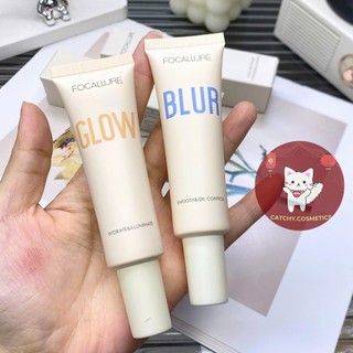 [FOCALLURE] Kem Lót Focallure Vỏ Trắng Dạng Tuýp, Dưỡng Ẩm Kiềm Dầu, 25g (FA138)