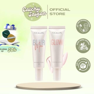 [FOCALLURE] Kem Lót Focallure Vỏ Trắng Dạng Tuýp, Dưỡng Ẩm Kiềm Dầu, 25g (FA138)