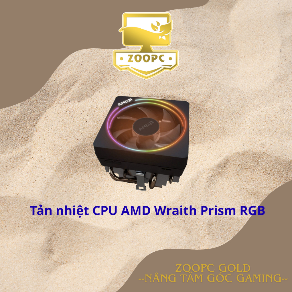 [SẴN GIAO NGAY] Tản nhiệt CPU cao cấp AMD Wraith Prism RGB Mới | ZOOPC ...