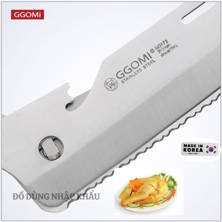 Kéo cắt gà 2in1 kéo nhà bếp chuyên dụng GI nhập từ Hàn Quốc