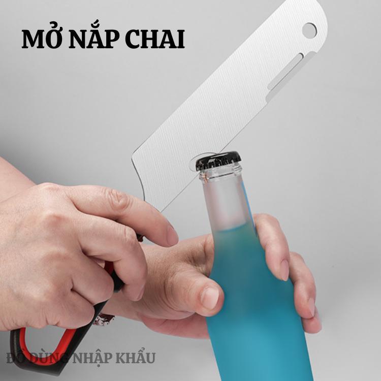 Kéo cắt gà 2in1 kéo nhà bếp chuyên dụng GI nhập từ Hàn Quốc