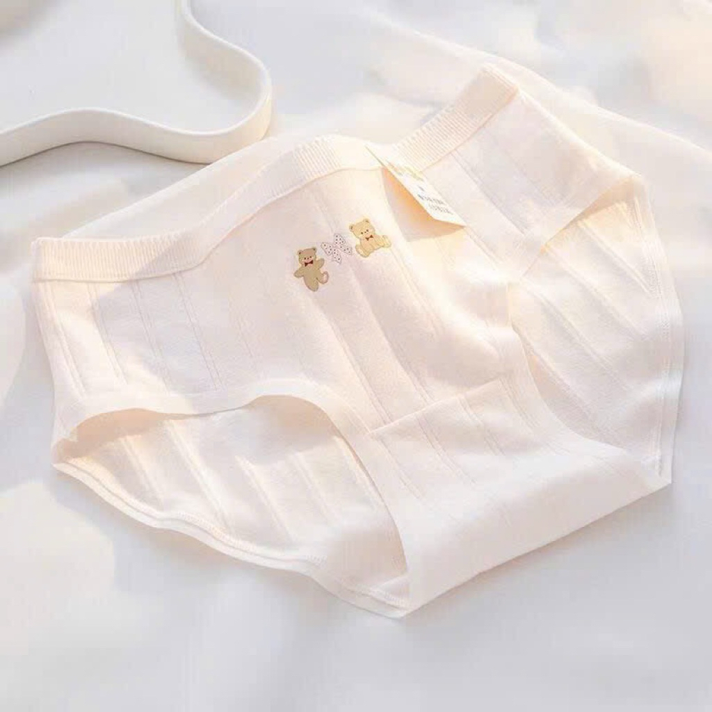 COMBO 5 QUẦN LÓT COTTON NƠ HỒNG MS1113