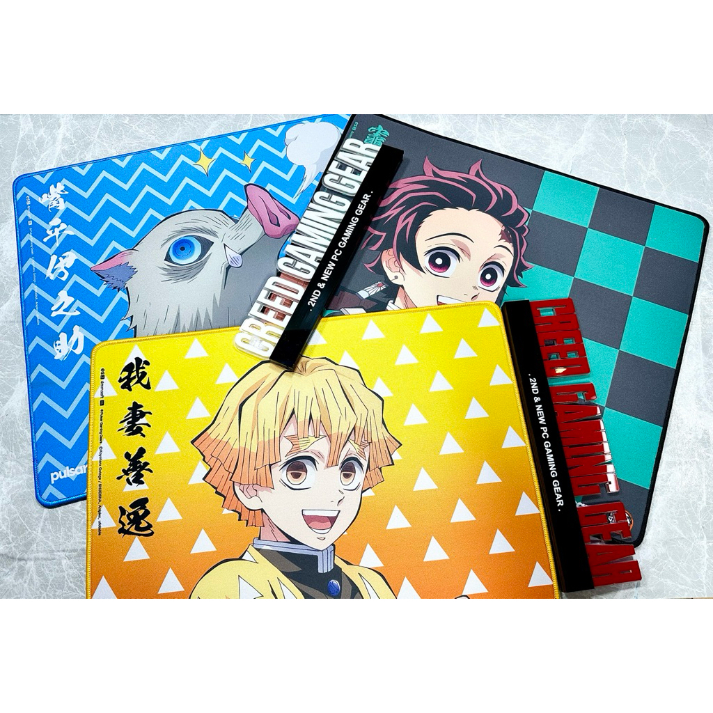 Lót chuột Mousepad Pulsar X Demon Slayer Inosuke, Zenitsu, Nezuko ...