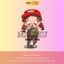 Bộ Hình In, Ủi Nhiệt Sticker Cartoon Girl 08 - CP8 PET Sticker