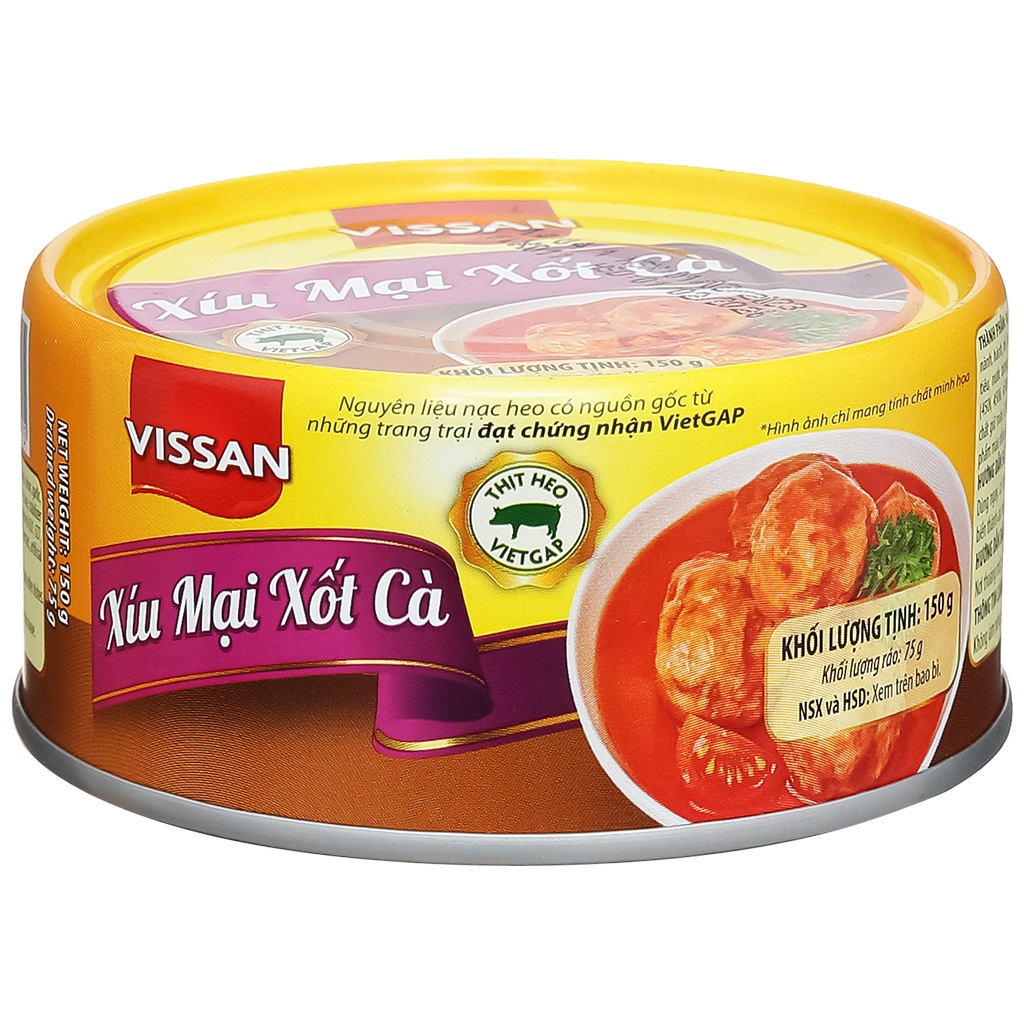 Xíu mại xốt cà Vissan hộp 150g