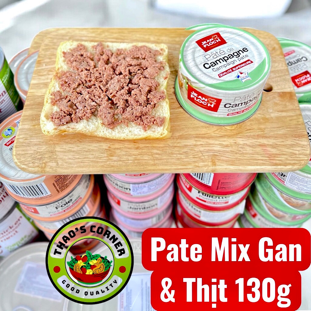 [Date 2028] PATE GAN THỊT CAMPAGNE 130G - PHÁP