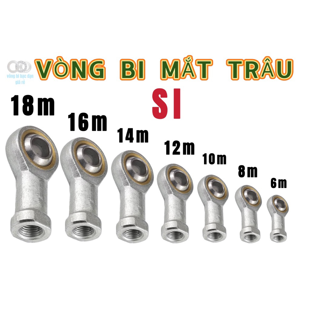 VÒNG BI MẮT TRÂU Si(PHS)...T/K 6m 8m 10m 12m 14m 16m 18m | Shopee Việt Nam