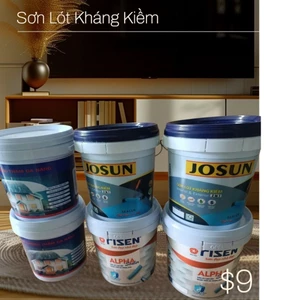 Sơn lót kháng kiềm 5kg, 2in1,chống rêu nắm mốc, kháng kiềm, độ phủ cao