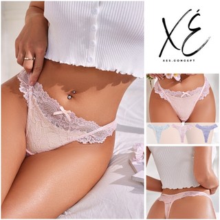 Quần lót (Q29) - Quần lót ren LK kiểu màu kẹo nude
