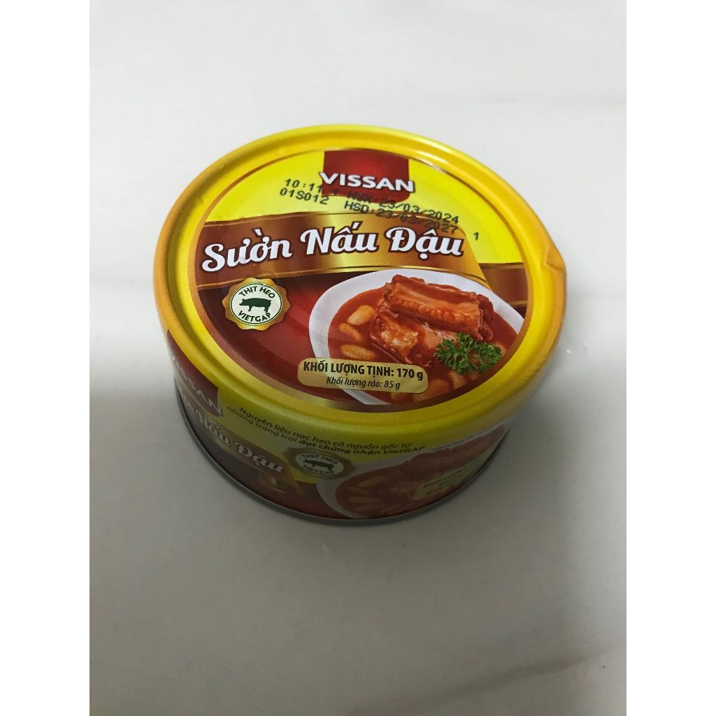 Sườn nấu đậu Vissan hộp 170g
