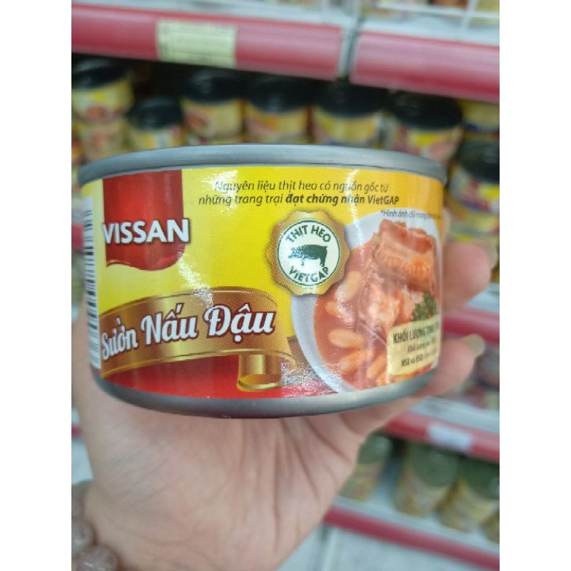 Sườn nấu đậu Vissan hộp 170g