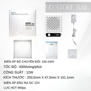 Máy hút bụi mini tích điện DC003 - thời gian lưu trữ pin lâu , lực hút siêu mạnh , có bảo hành