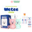 Gel Đánh Răng Wetee Cho Bé Thiết Kế Hình Thỏ Dễ Thương 100ml, an toàn bé có thể nuốt đc