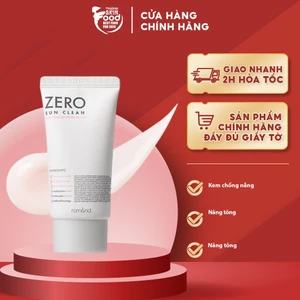Kem Chống Nắng, Bảo Vệ Da Hiệu Quả Romand Zero Sun Clean SPF50+/PA++++ 50g